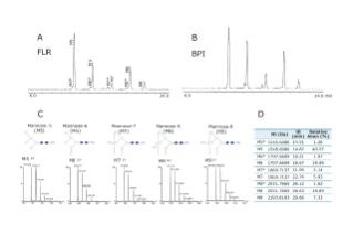 Profiling Released High Mannose And Complex N Glycan Structures From