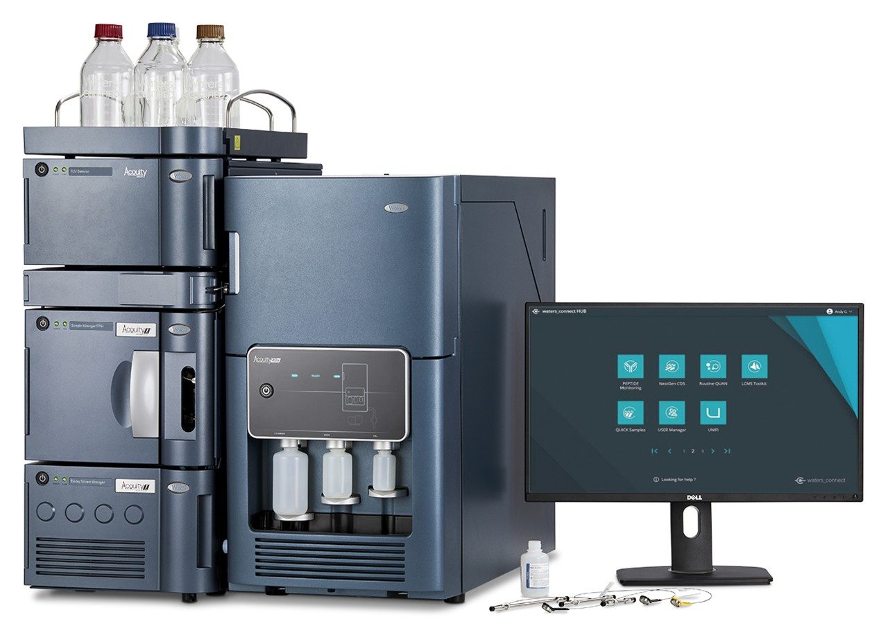 Waters BioAccord LC-MS System and the waters_connect informatics platform