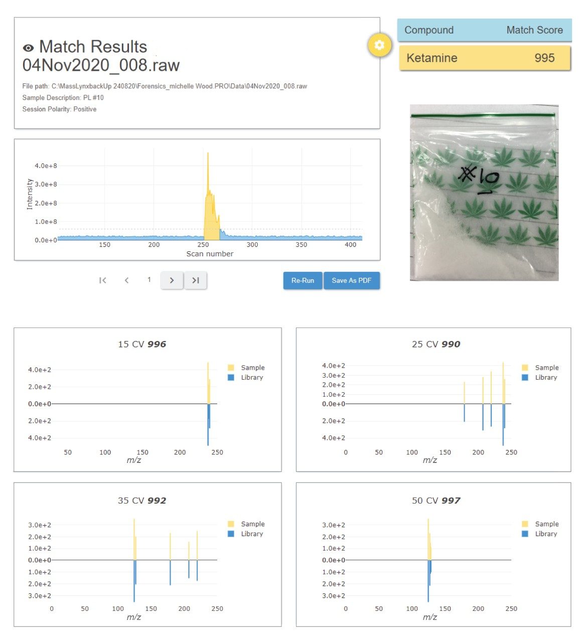 RADIAN ASAP analysis