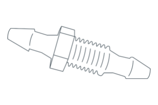 Line drawing of a part